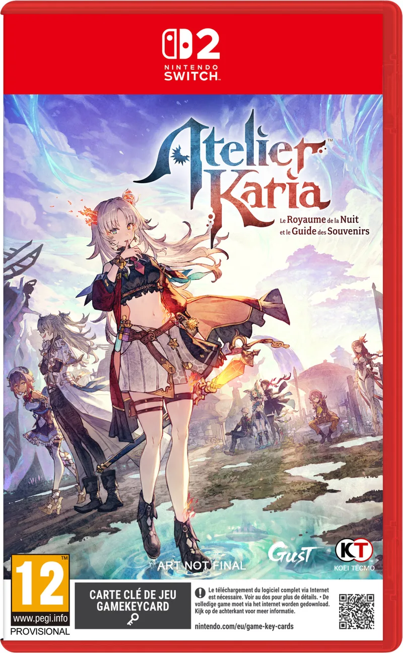 Atelier Karia: The Night Kingdom & the Guide of Memories by Koei Tecmo Games, Nintendo Switch 2 – cover