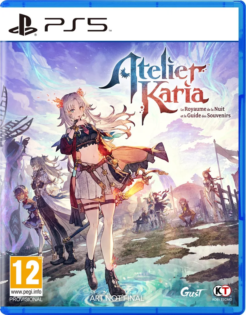 Atelier Karia: The Night Kingdom & the Guide of Memories de Koei Tecmo Games, PS5 – jaquette