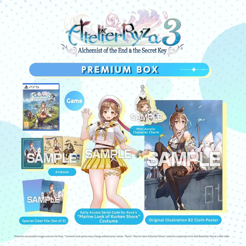 Atelier Ryza 3 Alchemist of the End & the Secret Key Premium Box van Koei Tecmo Games, PS5 – cover