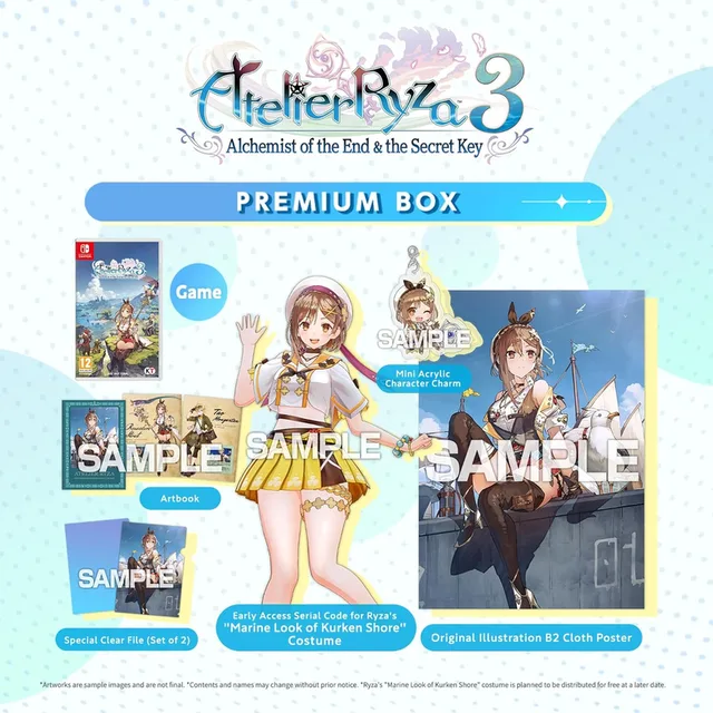 Atelier Ryza 3 Alchemist of the End & the Secret Key Premium Box
