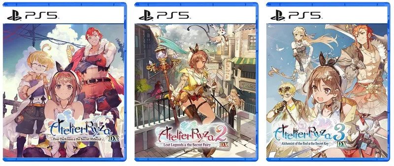 Atelier Ryza Secret Trilogy DX van Koei Tecmo Games, PS5 – cover