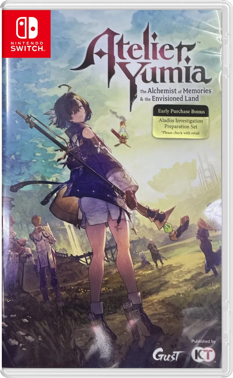 Atelier Yumia: The Alchemist of Memories & the Envisioned Land by Koei Tecmo Games, Nintendo Switch – cover