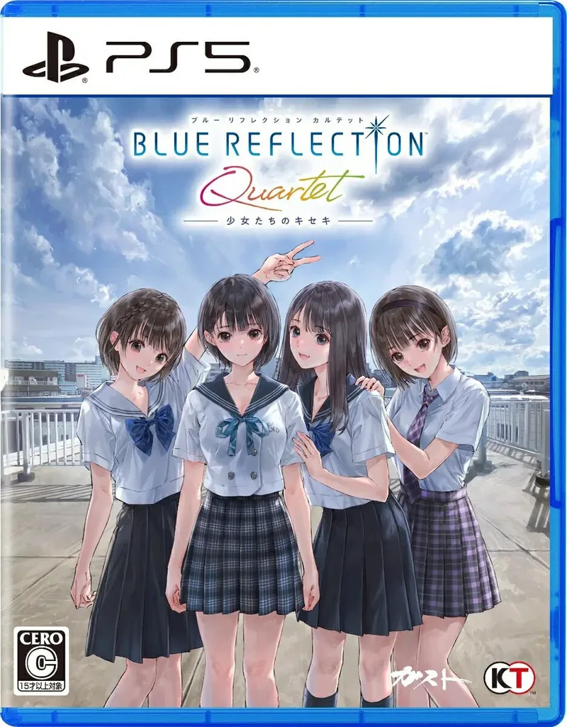 Blue Reflection Quartet Shoujo-tachi no Kiseki van Koei Tecmo Games, PS5 – cover