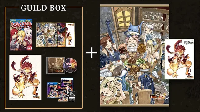 Fairy Tail 2 Combo Set Edition