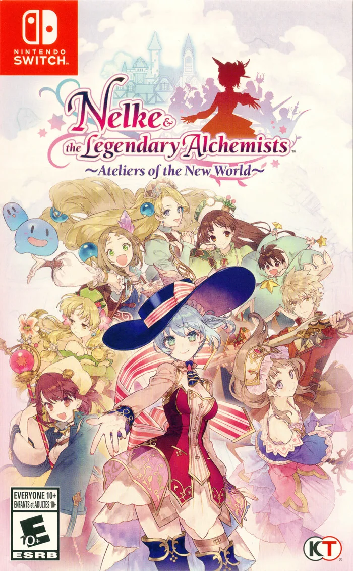 Nelke & the Legendary Alchemists Ateliers of the New World by Koei Tecmo Games, Nintendo Switch – cover