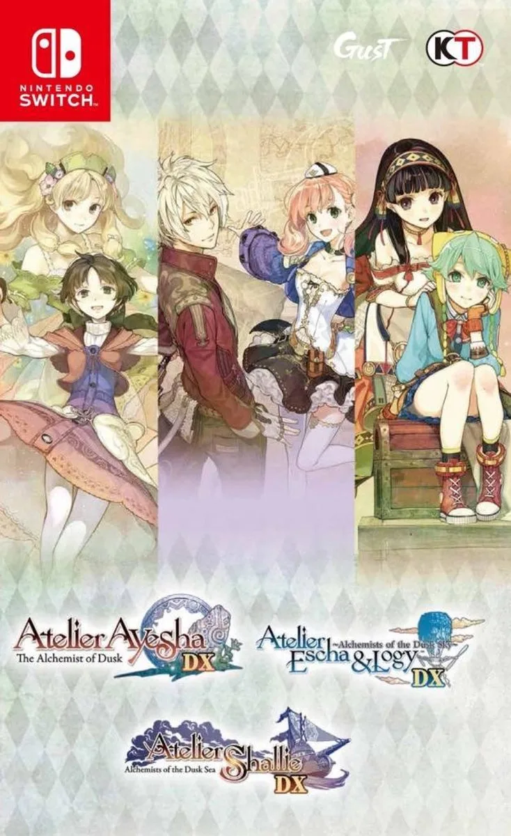[Nintendo Switch] Atelier Dusk Trilogy Deluxe Pack Asia by Koei Tecmo Games, Nintendo Switch – cover