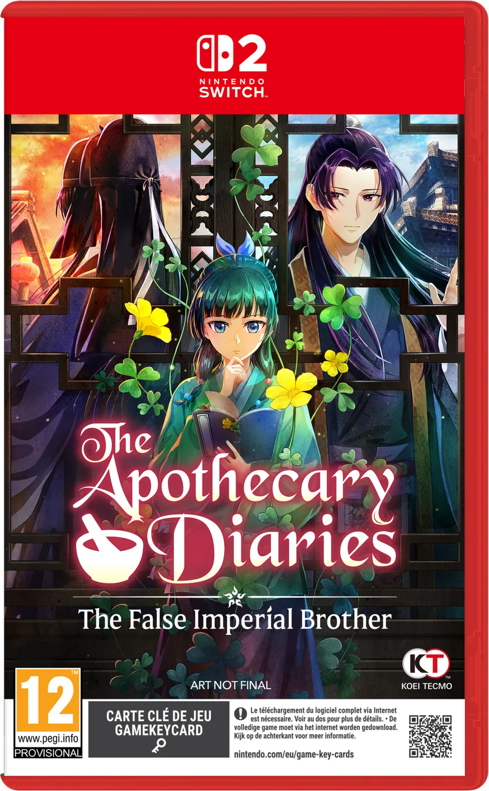 The Apothecary Diaries: The False Imperial Brother från Koei Tecmo Games, Nintendo Switch 2 – omslag