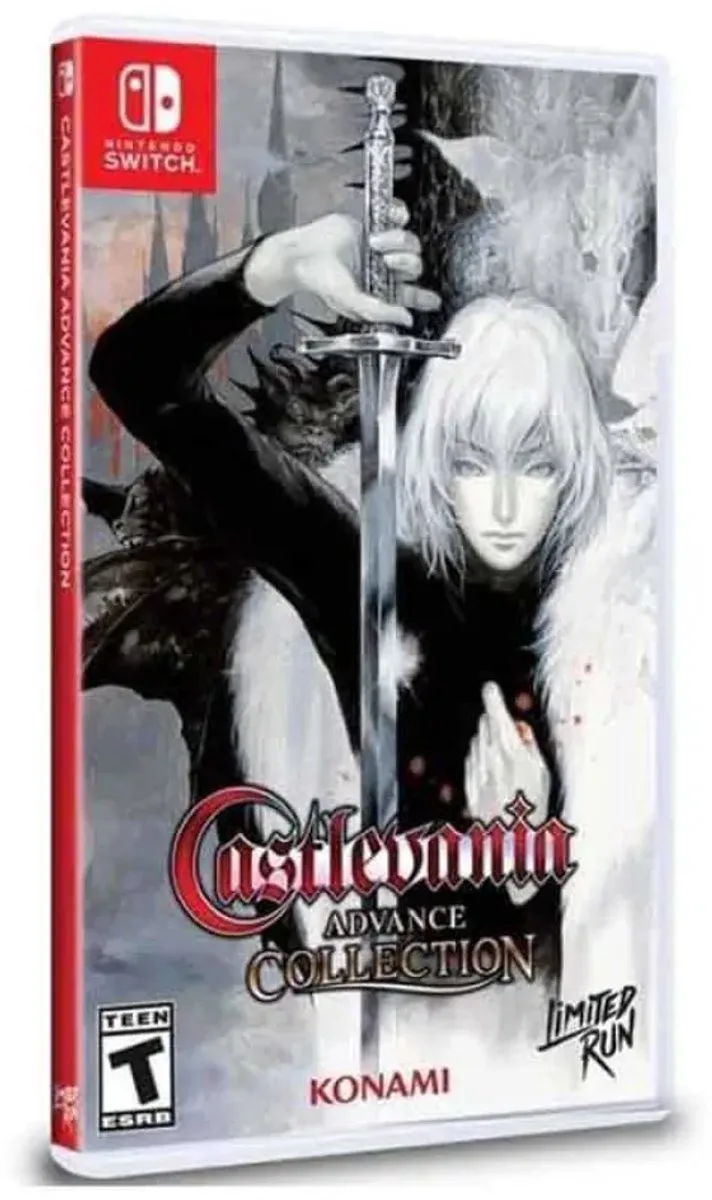 Castlevania Advance Collection - Aria of Sorrow Cover van Konami, Nintendo Switch – cover