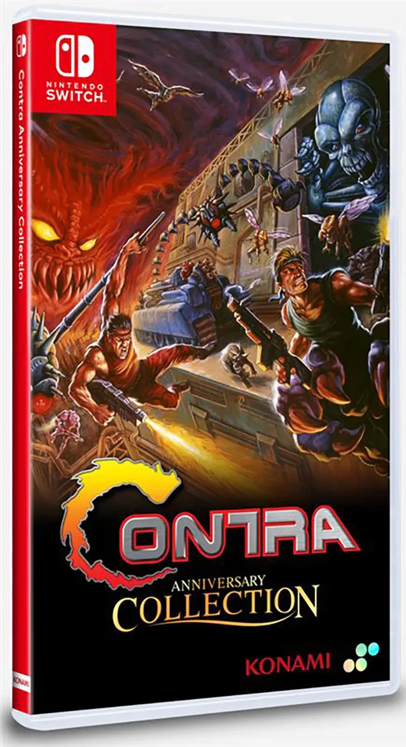 Contra Anniversary Collection by Konami, Nintendo Switch – cover