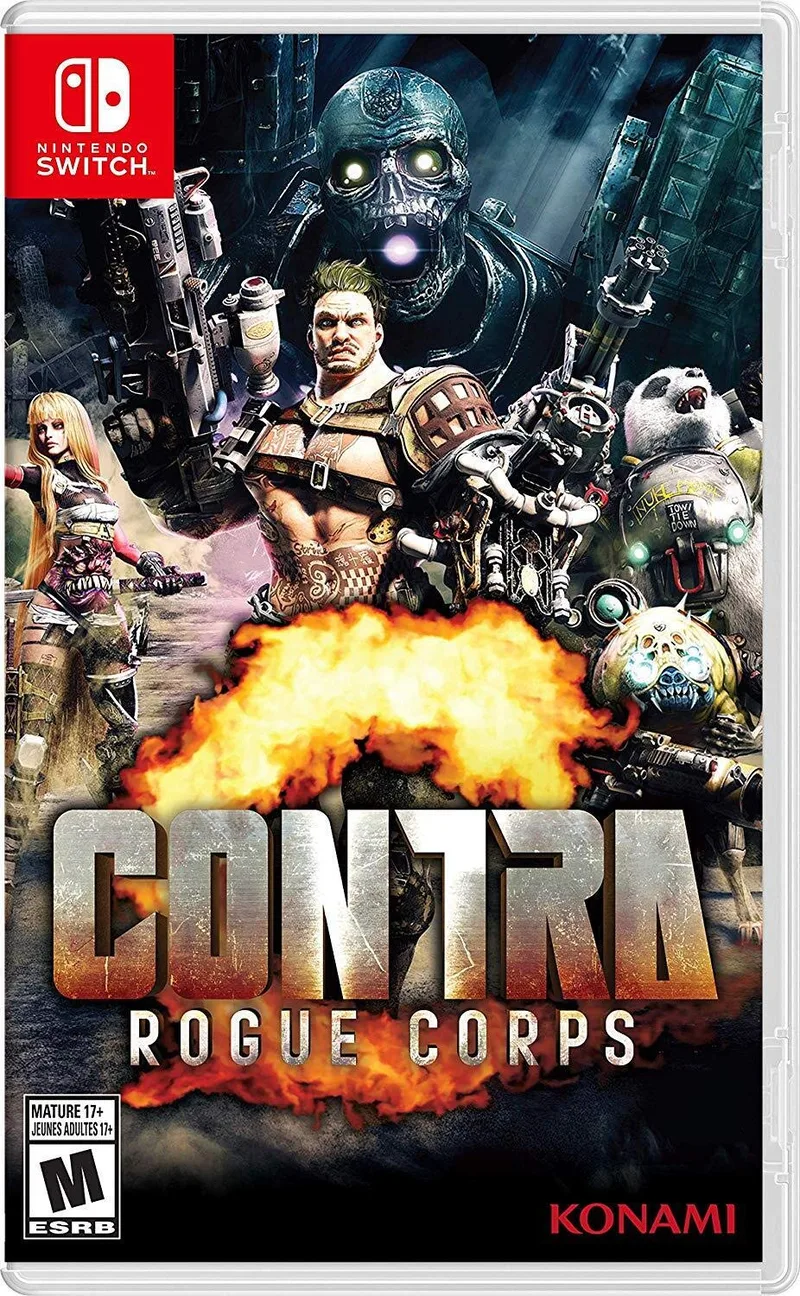 Contra: Rogue Corps van Konami, Nintendo Switch – cover