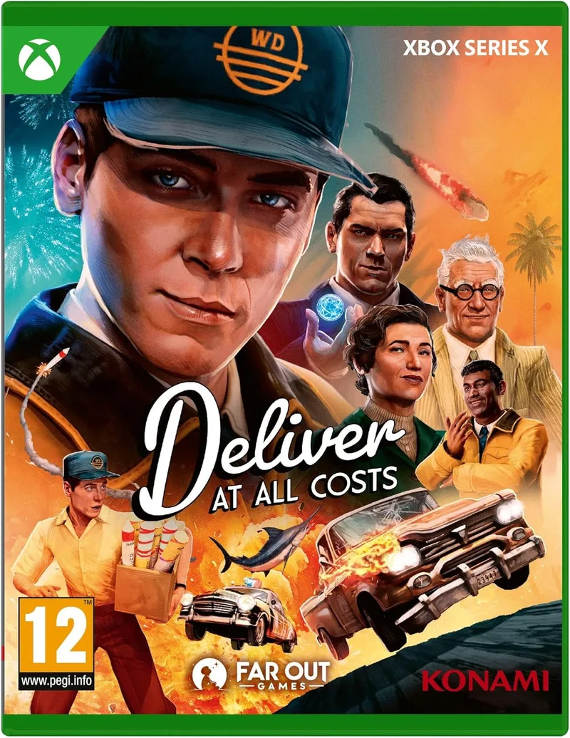 Deliver At All Costs by Konami, Xbox Series X | S – cover