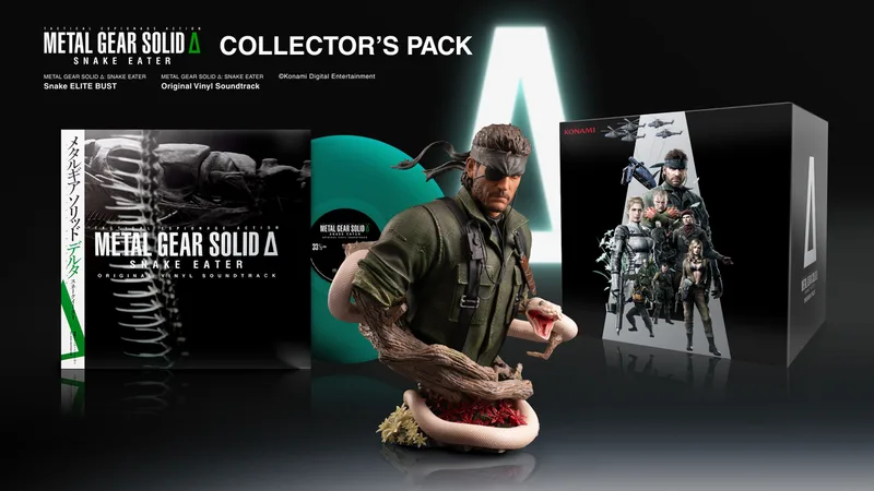 Metal Gear Solid Delta: Snake Eater Collector's Pack (no game) by Konami, PS5 – cover