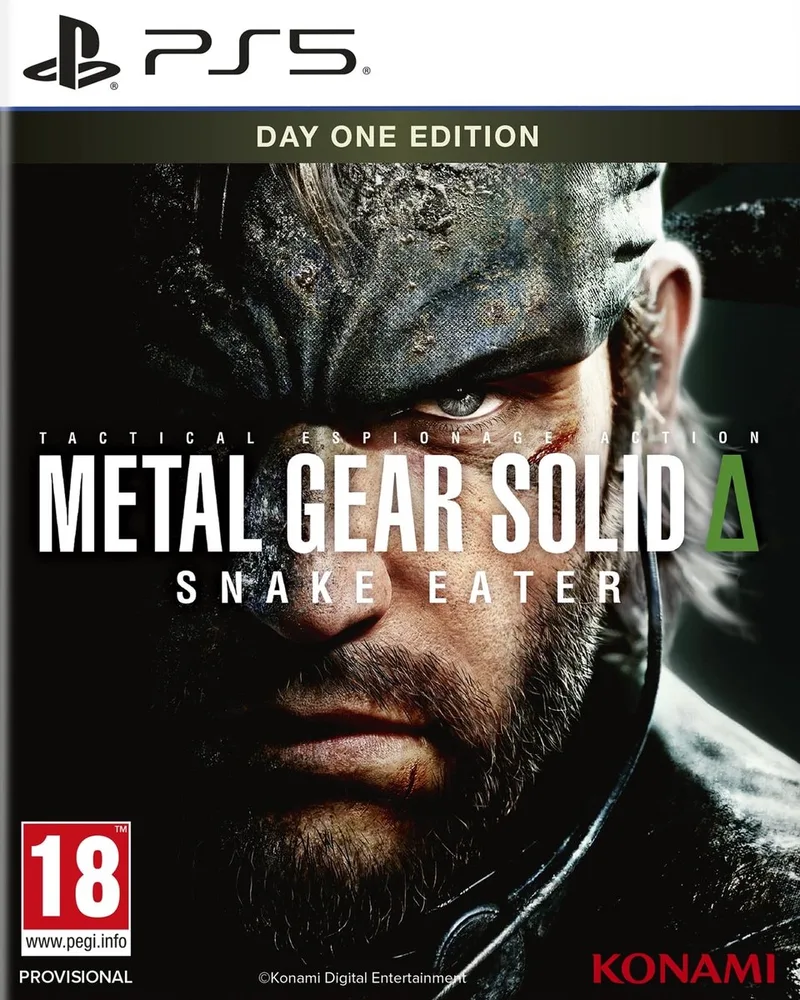 Metal Gear Solid Delta: Snake Eater - Day One Edition by Konami, PS5 – cover