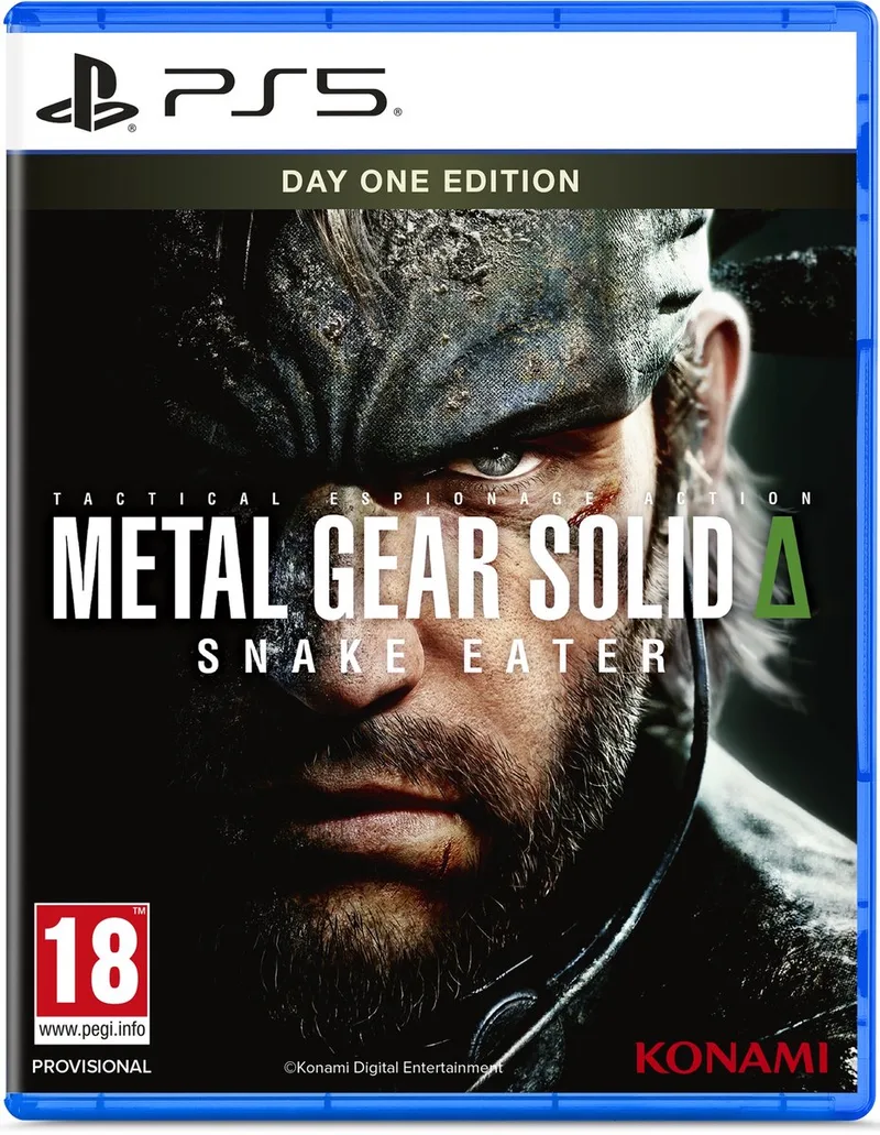 Metal Gear Solid Delta: Snake Eater - Day One Edition van Konami, PS5 – cover