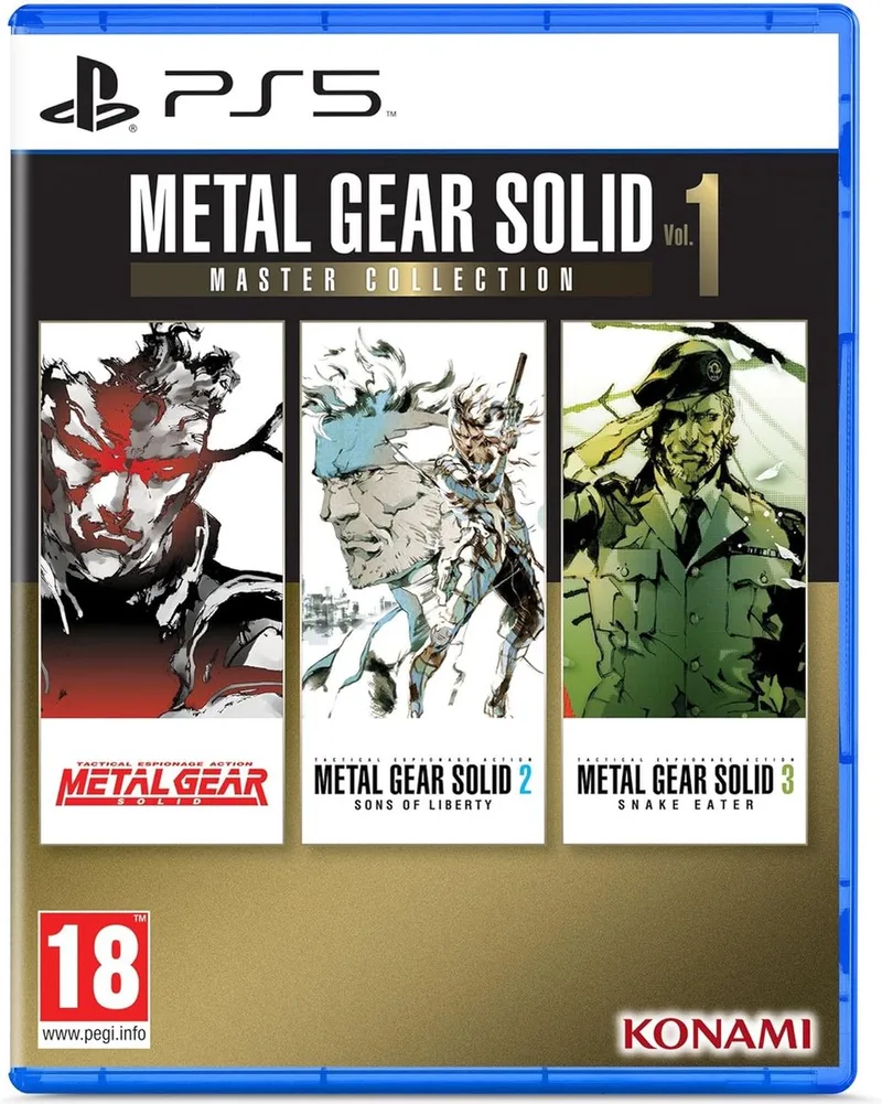 Metal Gear Solid: Master Collection Vol.1 de Konami, PS5 – jaquette