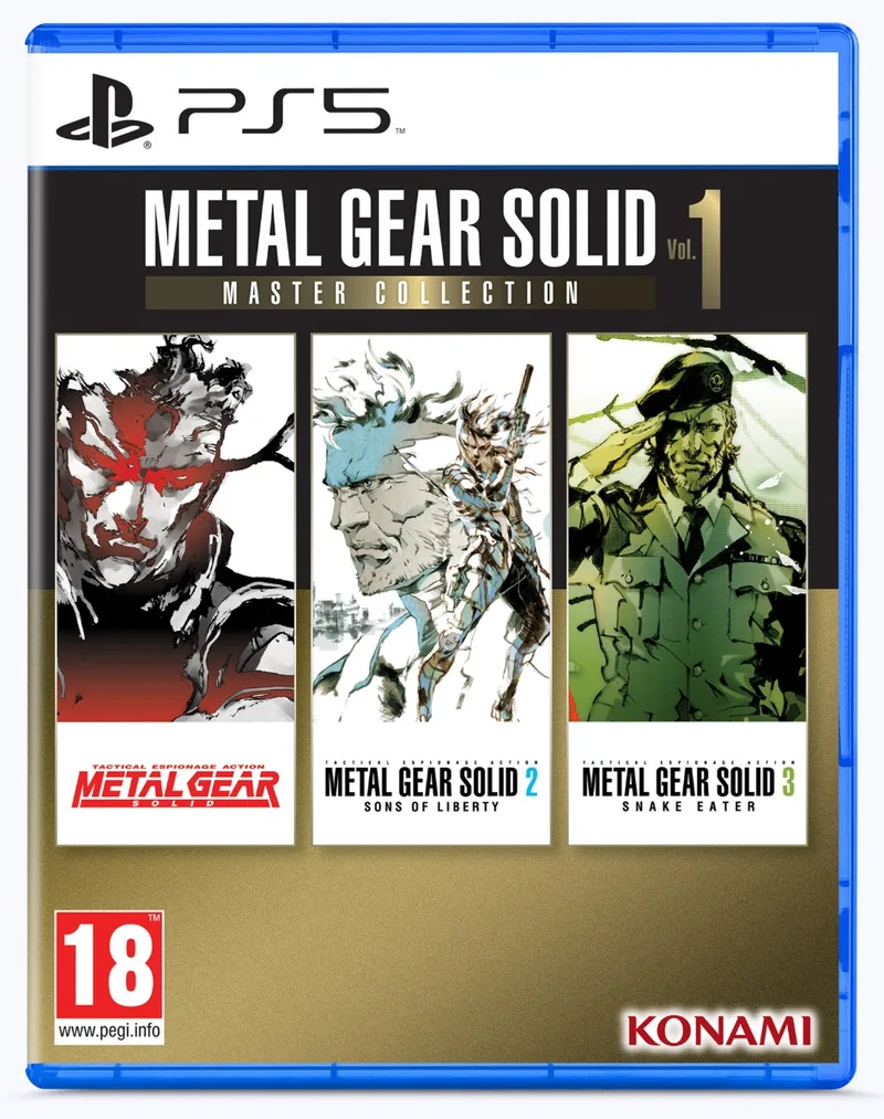 Metal Gear Solid: Master Collection Vol.1 by Konami, PS5 – cover