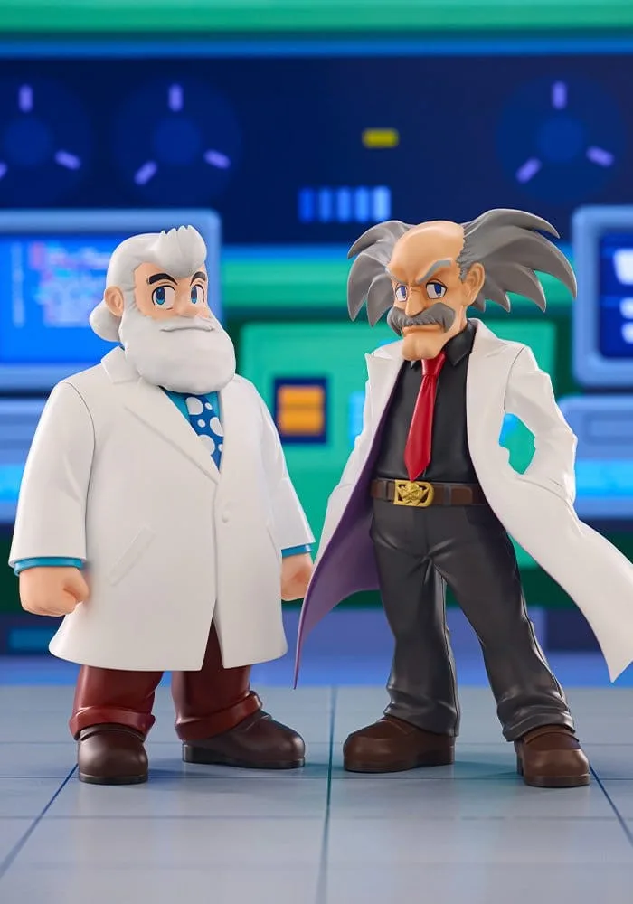 Mega Man Oshi Works 2-Pack Statue - Wily & Dr. Light van Kotobukiya – cover