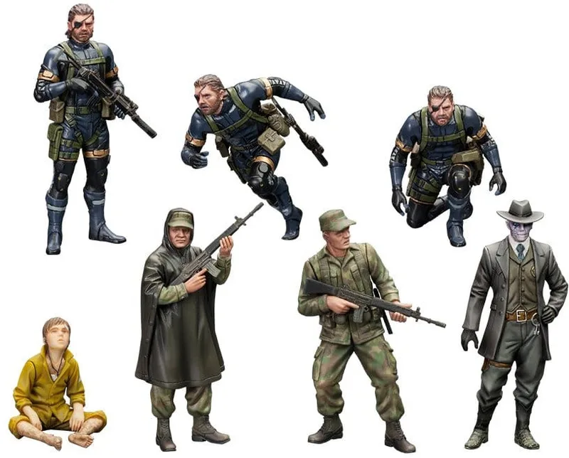 Metal Gear Solid V Plastic Model Kit 1/100 - Metal Gear Solid Ground Zero Set van Kotobukiya – cover