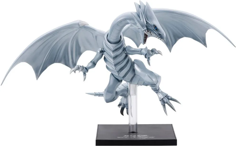 Yu-Gi-Oh! Oshi Works Statue - Blue-Eyes White Dragon fra Kotobukiya – cover