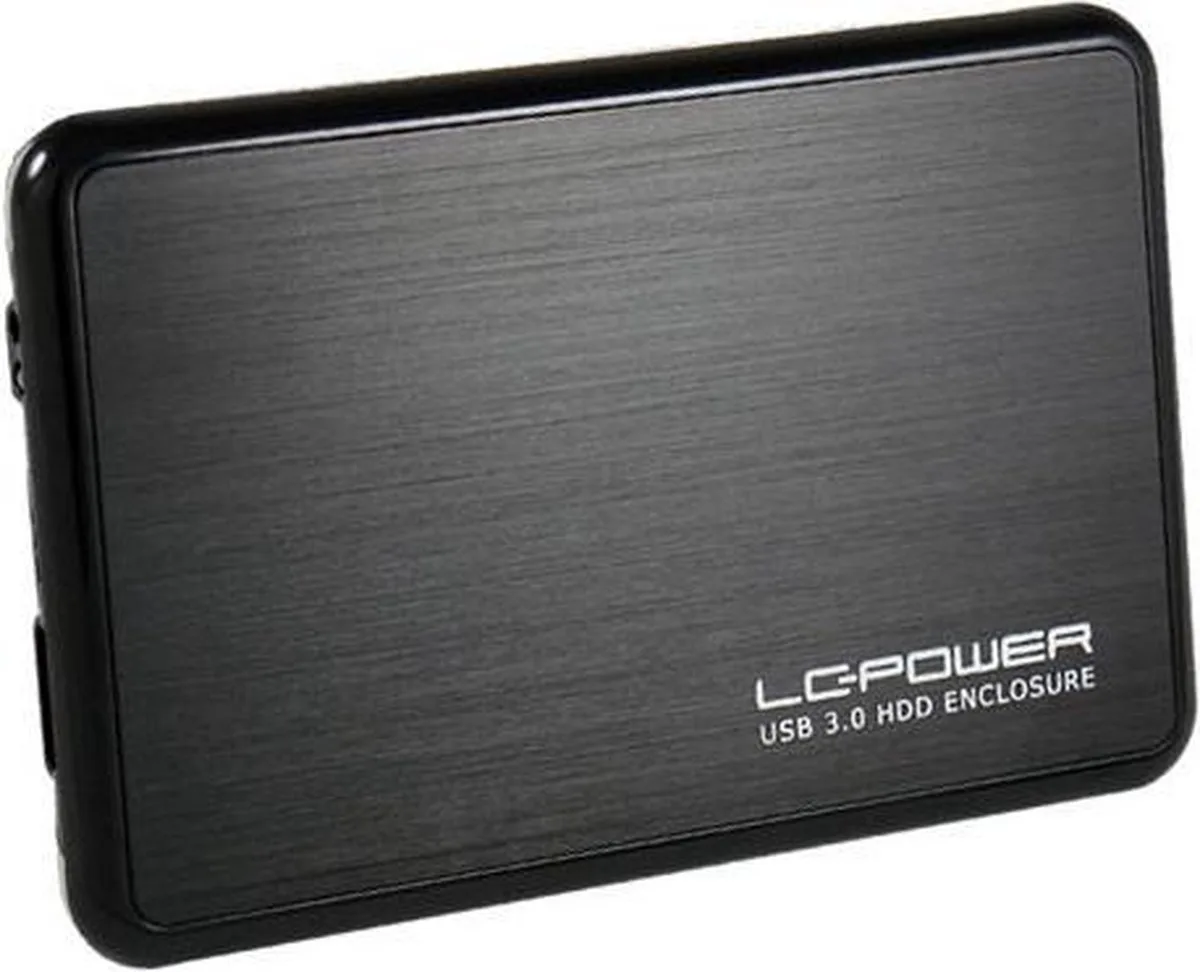 LC-25BUB3 opslagbehuizing by LC-Power, Black – cover