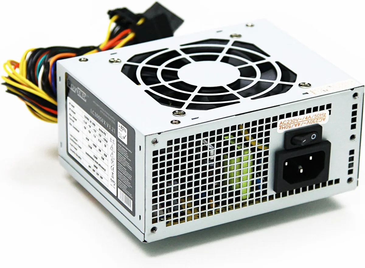 LC300SFX V3.21 Interne voeding - PC Voeding 300W SFX från LC-Power, Grå – omslag