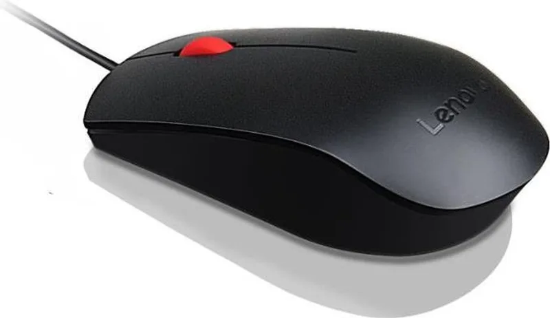 bedraad usb muis - 1600 dpi - voor beide handen de Lenovo, Noir – jaquette