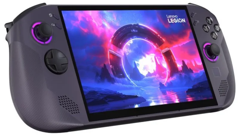 Go S Serie - Gaming-consoles - AMD Radeon - SSD - 16GB RAM van Lenovo, Zwart, 512 GB – cover