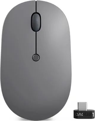 Go USB-C Muis Draadloos – Radiografisch Optisch – 5 Toetsen – 2400 dpi by Lenovo, Grey – cover 1 of 2