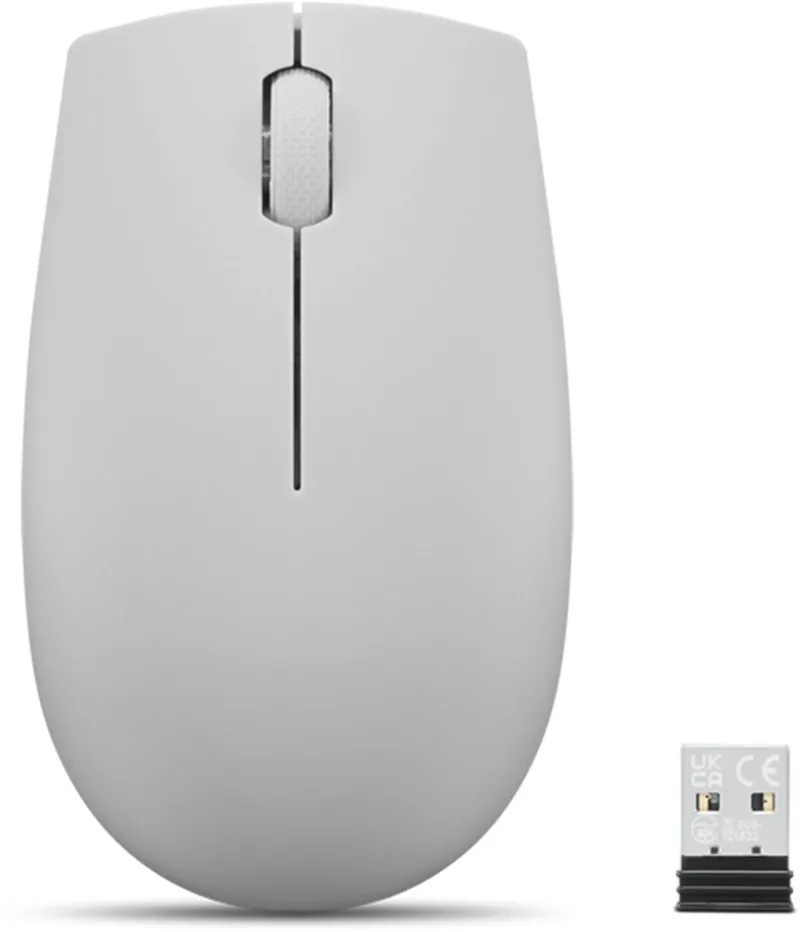 GY51L15678 muis Kantoor Ambidextrous RF Draadloos Optisch 1000 DPI by Lenovo, Grey – cover