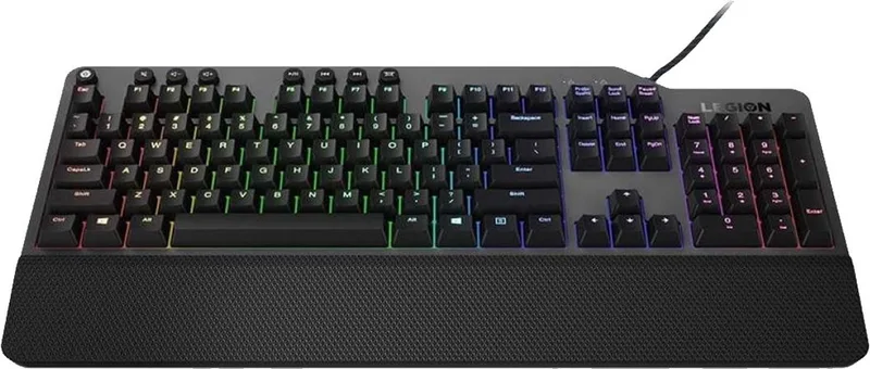 K500 toetsenbord USB QWERTZ Zwart by Lenovo, Grey, DE – cover