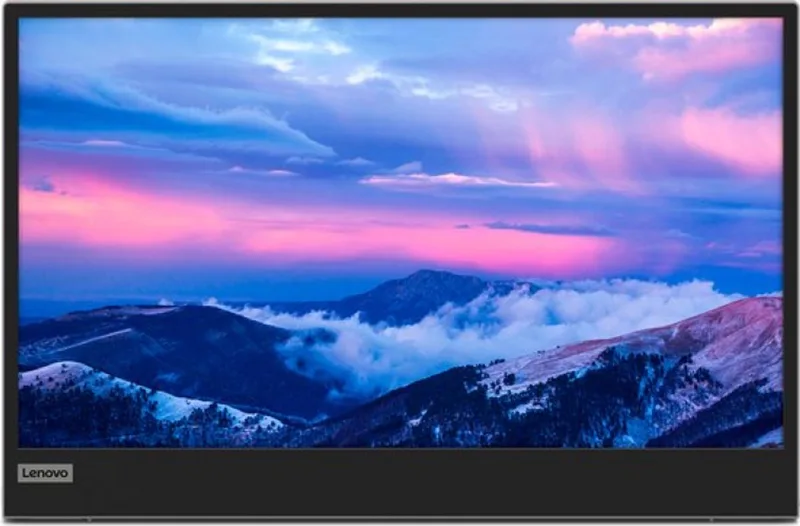 L15 66E4UAC1WL - Full HD Portable Monitor - 15.6 inch de Lenovo – jaquette