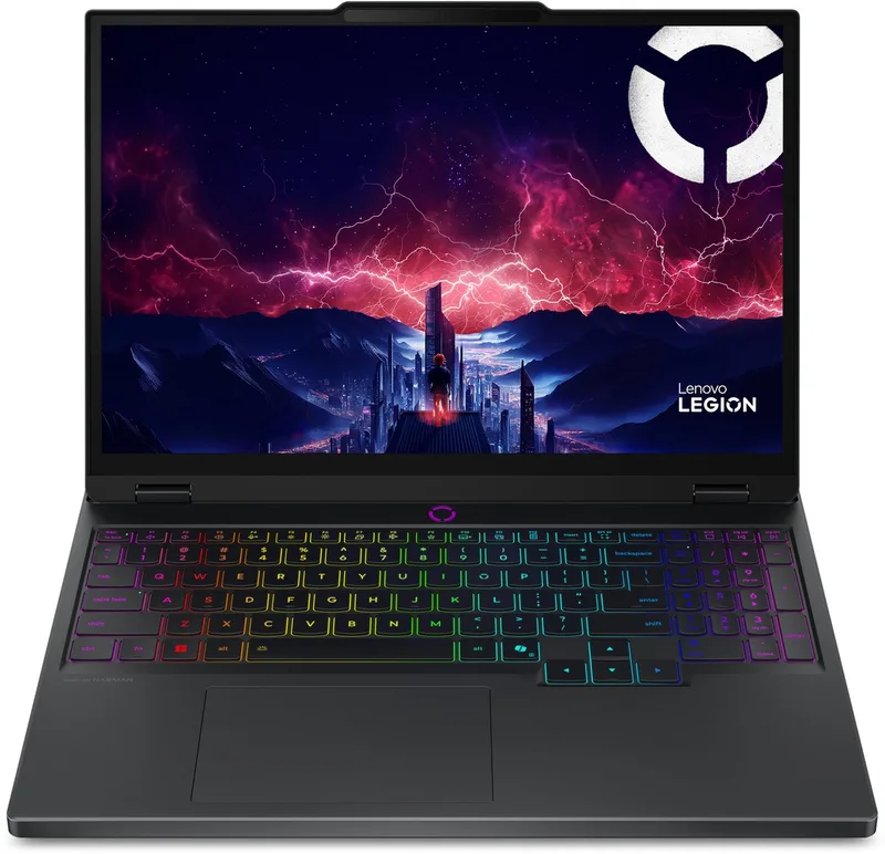 Legion 5 15AKP10 83F10045MB - Gaming laptop - 15.1 inch - RTX 5060 - OLED - azerty by Lenovo, Black, AZERTY – cover