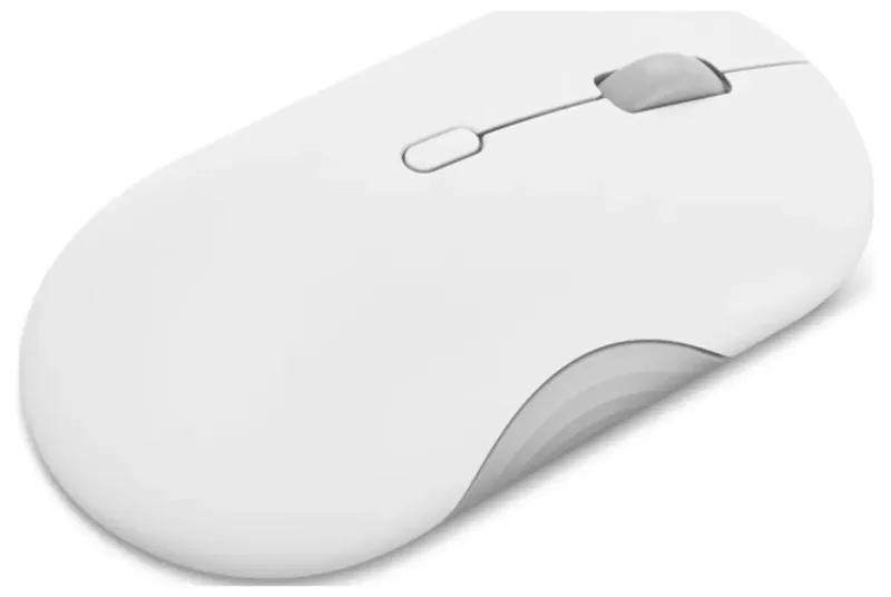 Lenovo 350 - mouse - Bluetooth 5.3 - cloud grey - Muis - Optisch - 6 knoppen från Lenovo, Grå – omslag 2 av 2