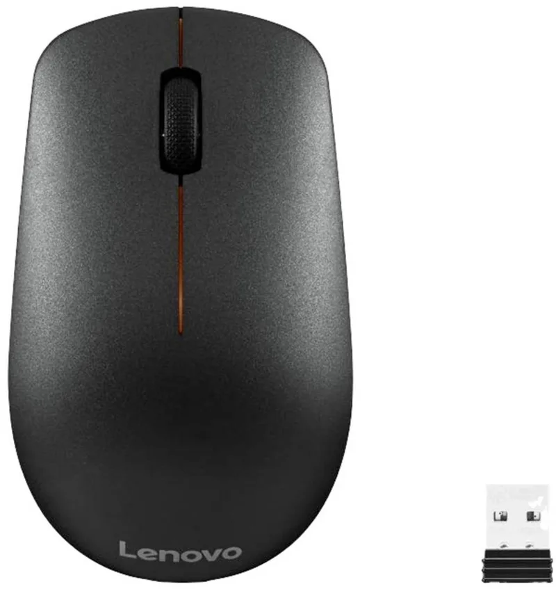 Lenovo 400 Draadloze Muis – Optisch – 3 Toetsen – 1200 dpi by Lenovo, Black – cover