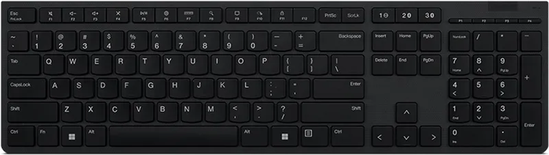 Lenovo 4Y41K04031 toetsenbord Kantoor RF-draadloos + Bluetooth Grijs van Lenovo, Grijs, FR – cover