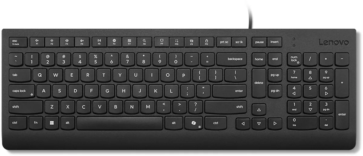 Lenovo 4Y41R64653 toetsenbord Thuis/Werk USB Zwart van Lenovo, Zwart, IT – cover