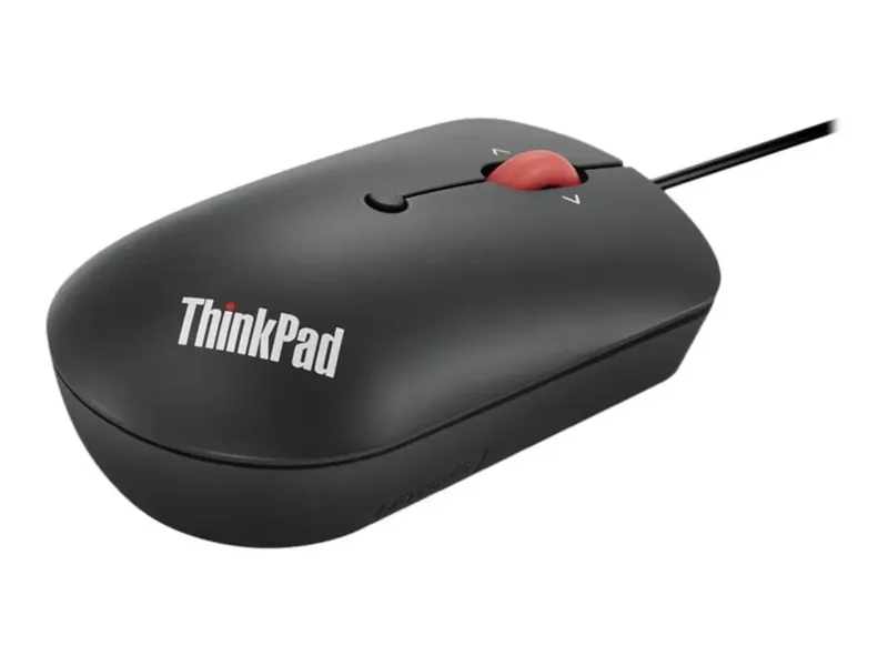 Lenovo 4Y51D20850 muis Ambidextrous USB Type-C Optisch 2400 DPI by Lenovo, Black – cover 2 of 2