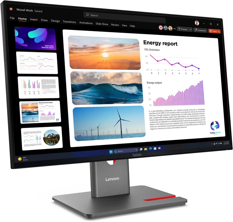 LENOVO - 64B2GAT1EU - Computermonitor van Lenovo – cover