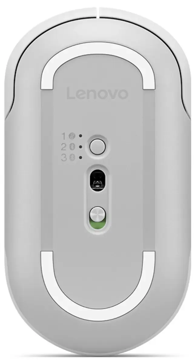 Lenovo 700 muis Kantoor Ambidextrous RF-draadloos + Bluetooth Optisch 4000 DPI by Lenovo, White – cover 2 of 2