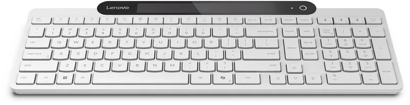 Lenovo 800 Zelfopladend Bluetooth-toetsenbord (wit) - (VS Internationaal) by Lenovo, Blue, US – cover