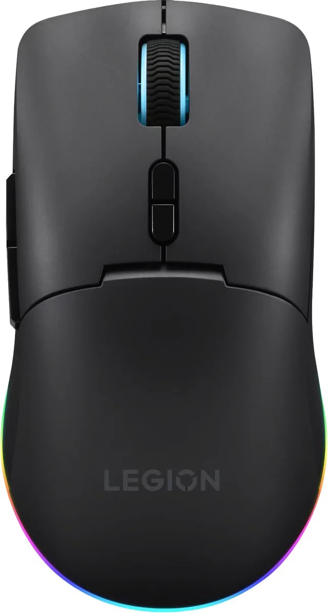 LENOVO Legion M220 Wireless RGB Mouse(P) Muis 5000 dpi Oplaadbaar, RGB-verlichting by Lenovo, Black – cover