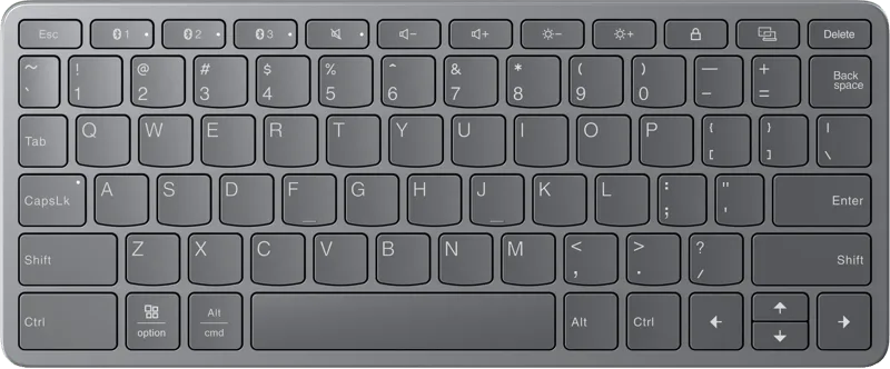 Multi-Device Draadloos Toetsenbord de Lenovo, AZERTY – jaquette