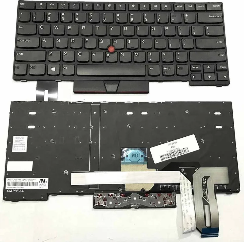 Notebook keyboard for Lenovo ThinkPad E480 L480 T480s Assemble de Lenovo – jaquette