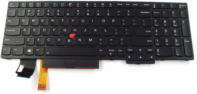 Notebook keyboard for Lenovo ThinkPad E580 L580 with backlit de Lenovo – jaquette