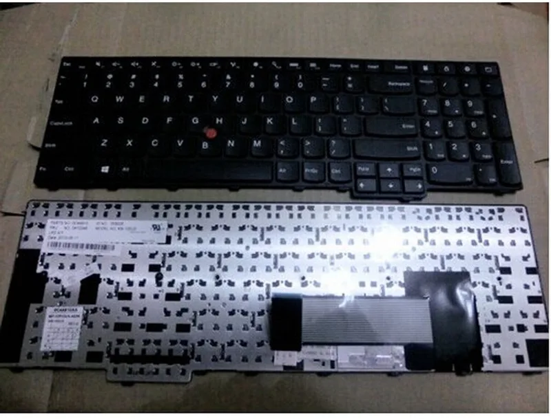 Notebook keyboard for Lenovo ThinkPad Edge E531 E540 E545 L540 W540 T540P FRU04Y2348 de Lenovo – jaquette