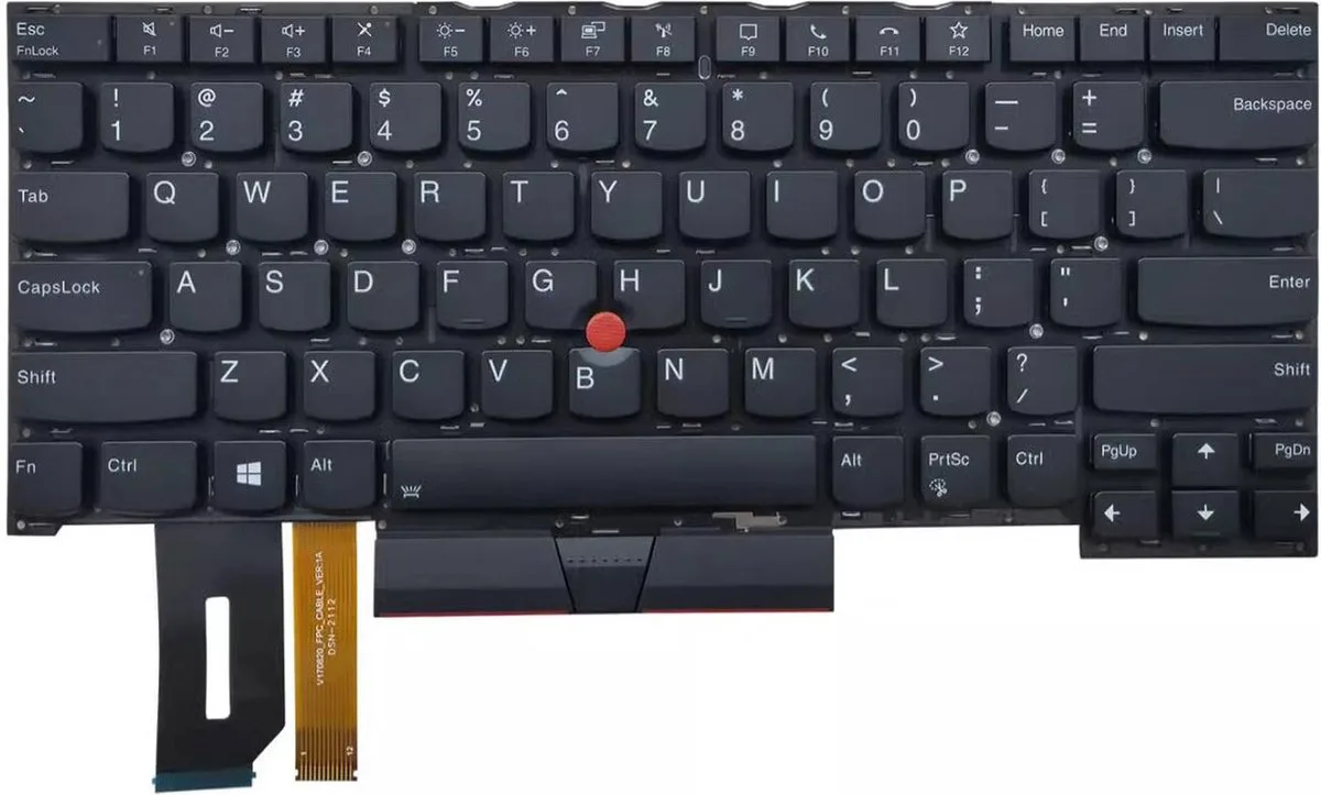 Notebook keyboard for Lenovo ThinkPad P1 Gen3 X1 Extreme 3rd with backlit by Lenovo – cover