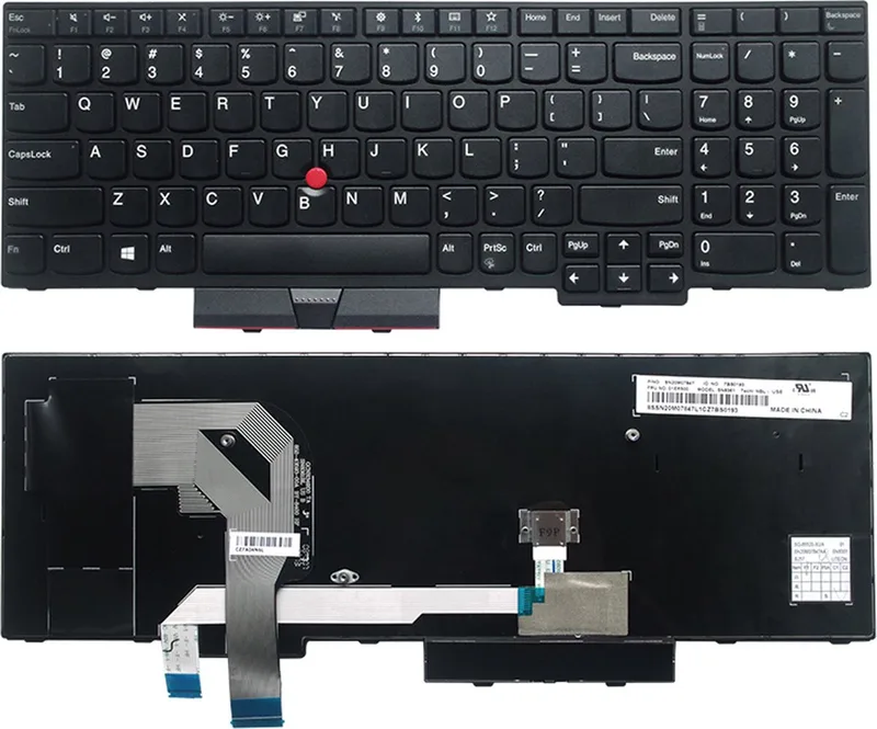 Notebook keyboard for Lenovo Thinkpad T570 T580 ASSEMBLE de Lenovo – jaquette