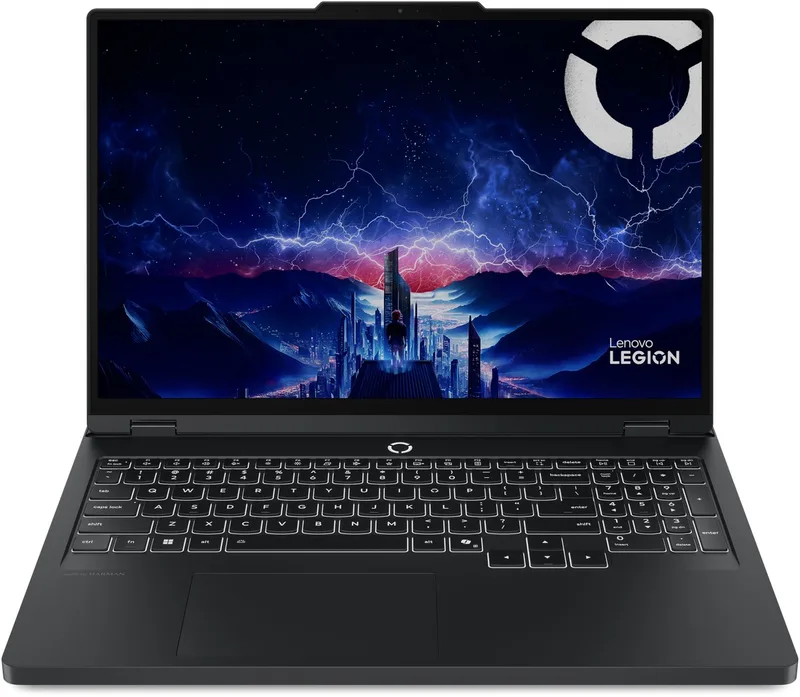 Pro 5 16IAX10H - Gaming Laptop - 16 inch - Core Ultra 9 - RTX 5070 Ti - 32GB/1TB - OLED - 240 Hz van Lenovo, Zwart – cover