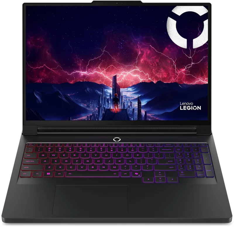 Pro 7 16AFR10H AMD Ryzen™ 9 9955HX3D Laptop 40,6 cm (16") WQXGA 64 GB DDR5-SDRAM 1 TB SSD NVIDIA GeForce RTX 5080 Wi-Fi 7 (802.11be) Windows 11 Home Engels van Lenovo, Zwart, US – cover