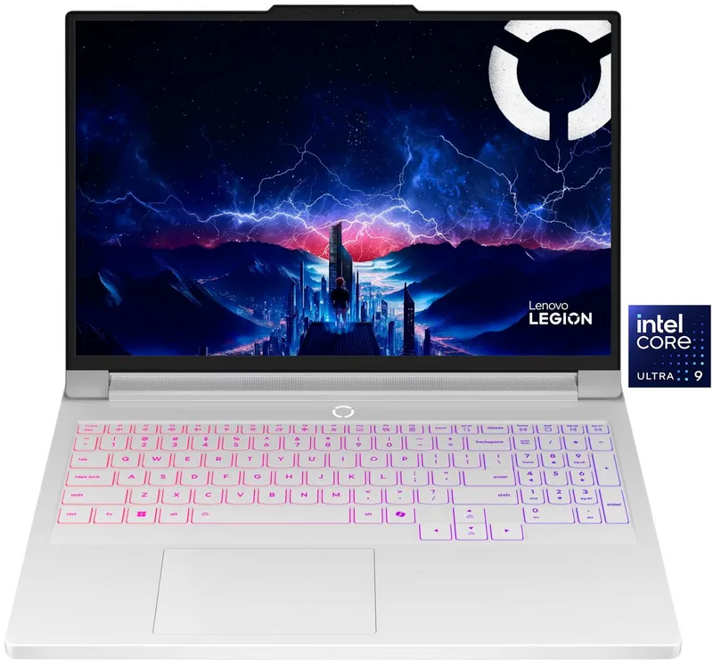 Pro 7 16IAX10H Gaming-Notebook (40,64 cm/16 Zoll, Intel Core Ultra 9 275HX, GeForce® RTX 5070 Ti, 32 GB, 1000 GB SSD) de Lenovo, Blanc – jaquette